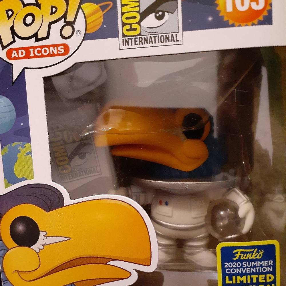 SDCC Astronaut Toucan Funko Pop